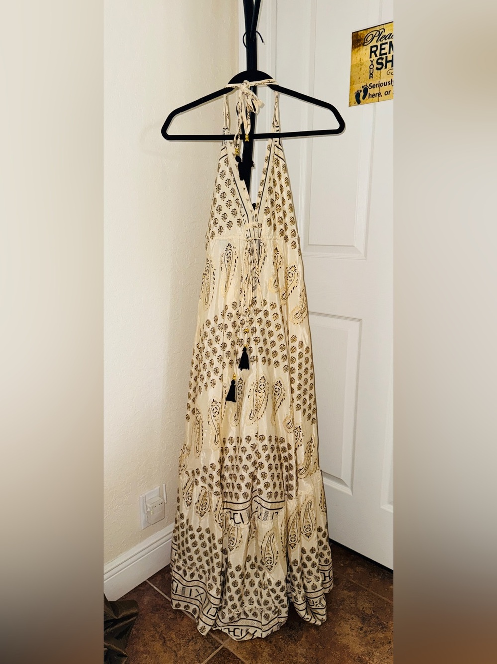 Boho Silk Maxie Dress - One Size Fits Most - Picture 2 of 4
